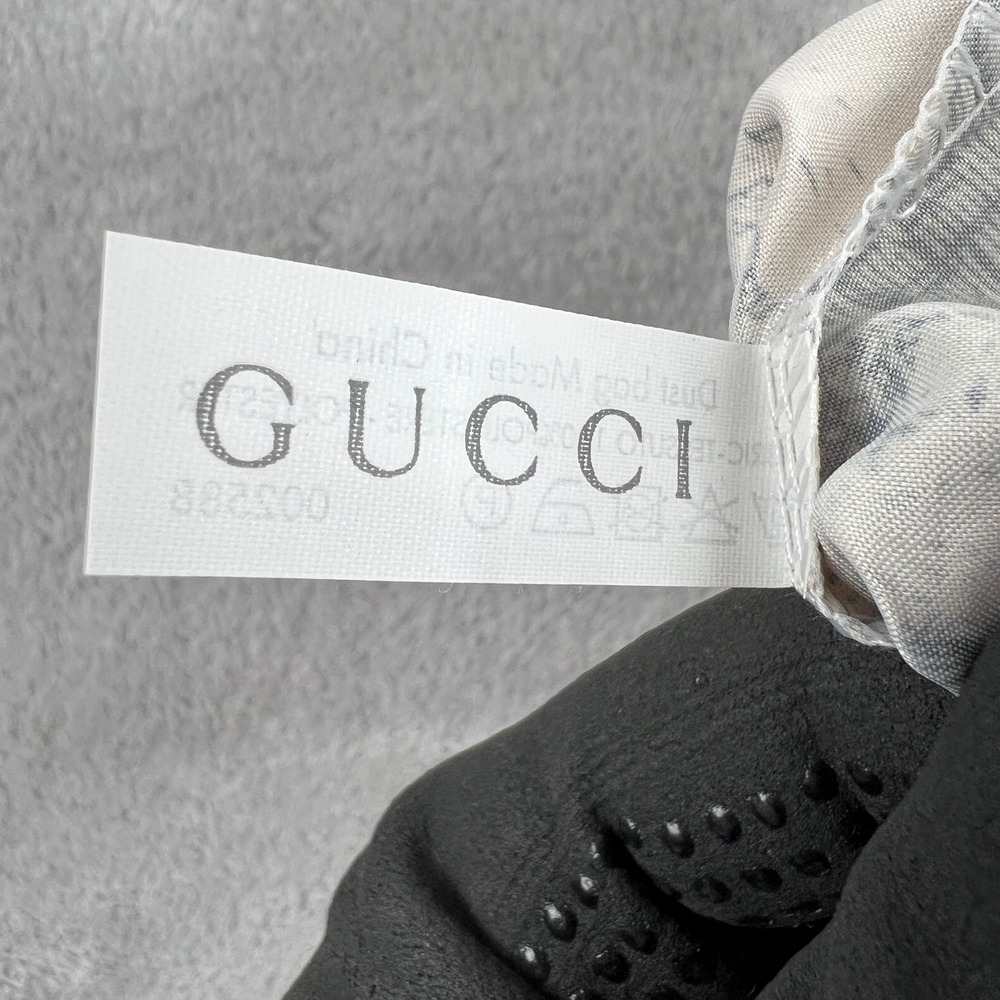 Gucci Original Limited Edition Castle Print Dust Bag 8.5x18 Drawstring Shoe Bag - Picture 3 of 7